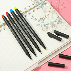 Fine Point Markers Fine Tip Art Drawing Fineliner Pen - 12 Pack