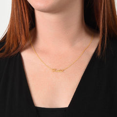 Custom Name Necklace – Personalized Gift for Women