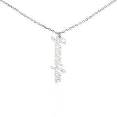 Personalized Vertical Name Necklace – Trendy Custom Gift
