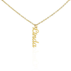 Personalized Vertical Name Necklace – Trendy Custom Gift